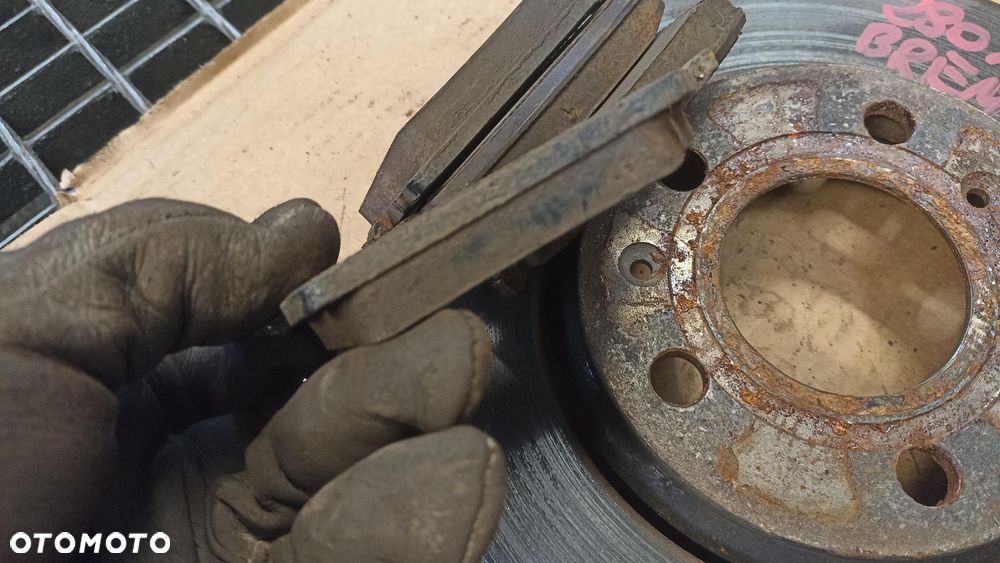 VW PHAETON TARCZE HAMULCOWE KLOCKI TYLNE KLOCKI 280MM BREMBO - 6