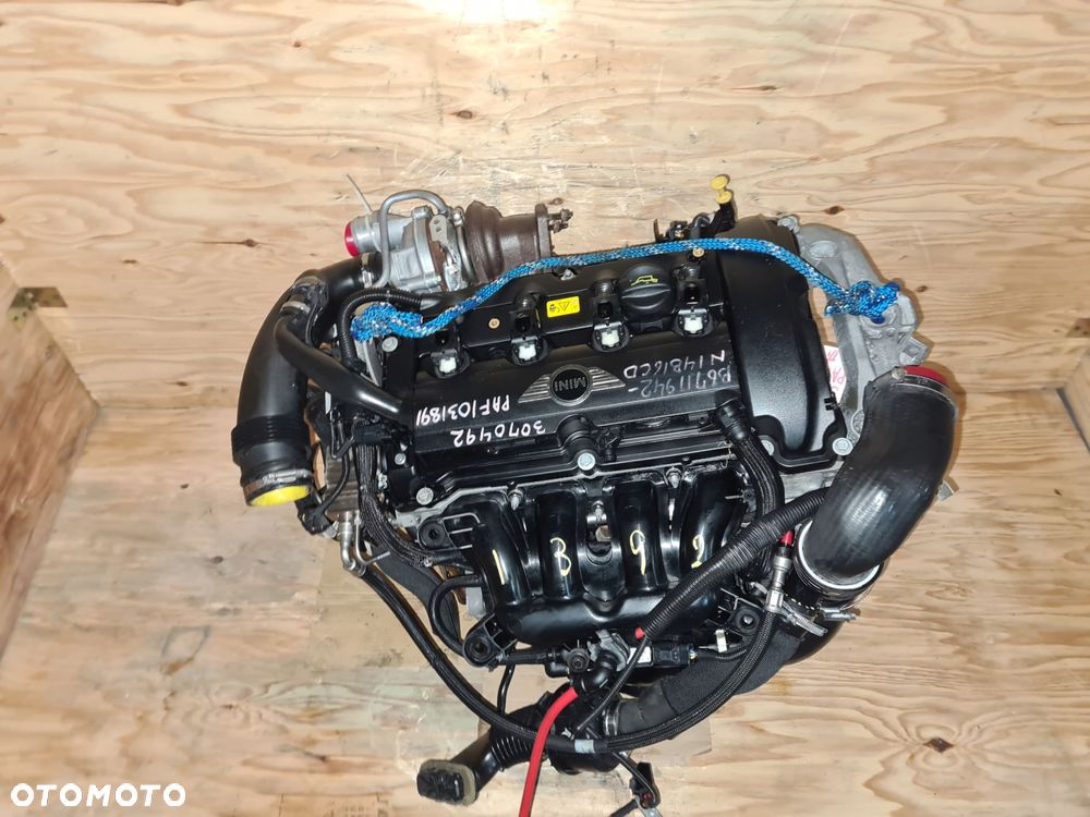 silnik mini s 1.6 jcw n14b16c john cooper works kompletny r56 r58 r59 - 1