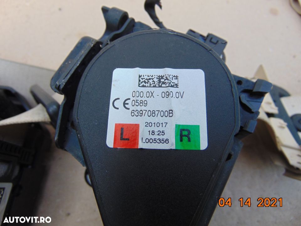 Centuri spate BMW g30 G31 centura spate stanga dreapta bmw g30 - 3