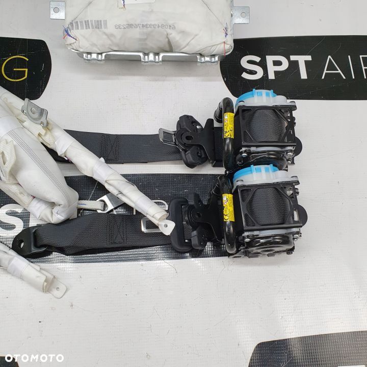 TOYOTA YARIS 4 IV DESKA ROZDZIELCZA KONSOLA KOKPIT PULPIT PODUSZKI AIRBAG AIR BAG PASY KURTYNY KIT SET - 11