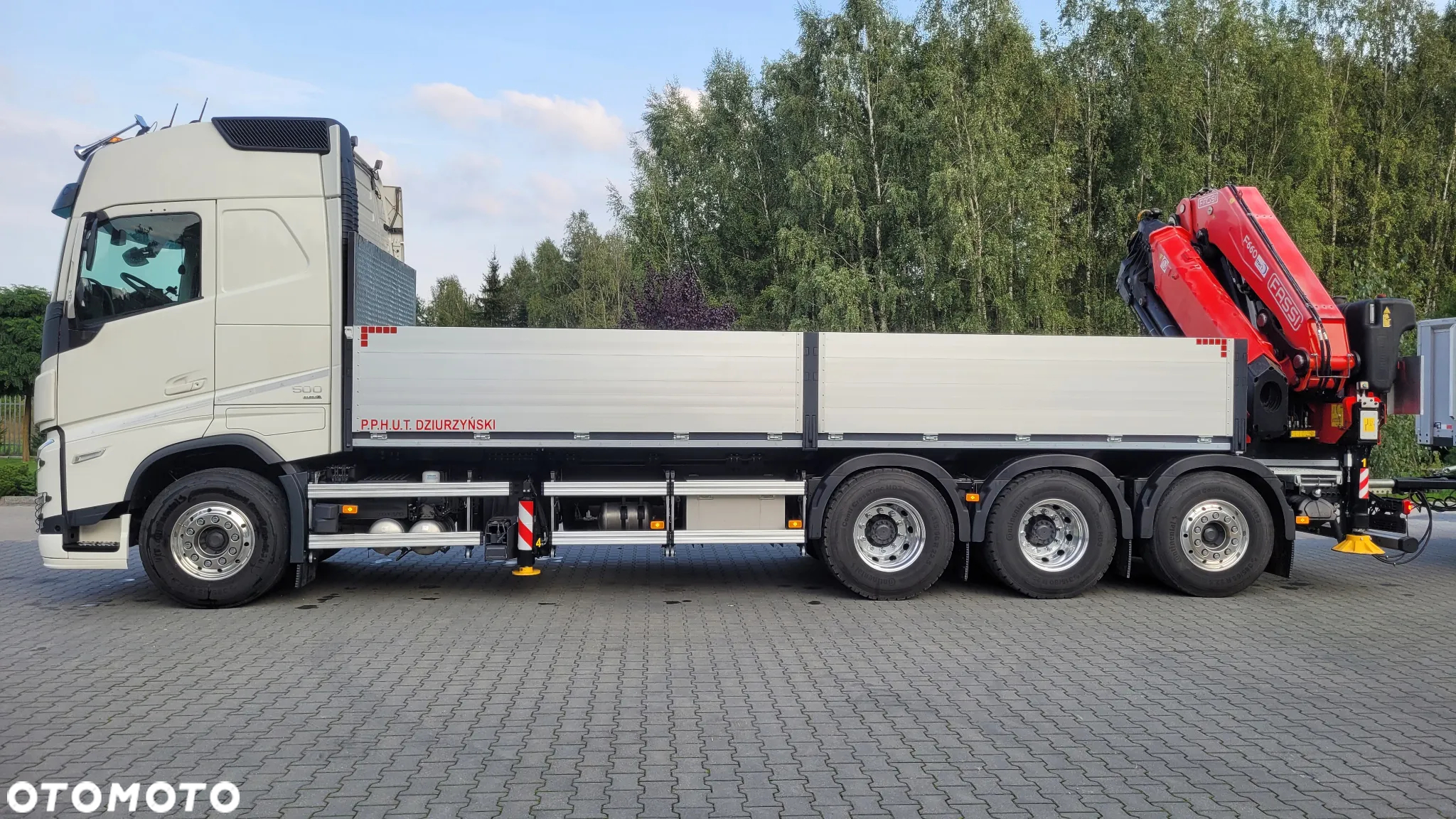 Volvo FH500 8x4 + Fassi 660-6, DMC 36ton - 13