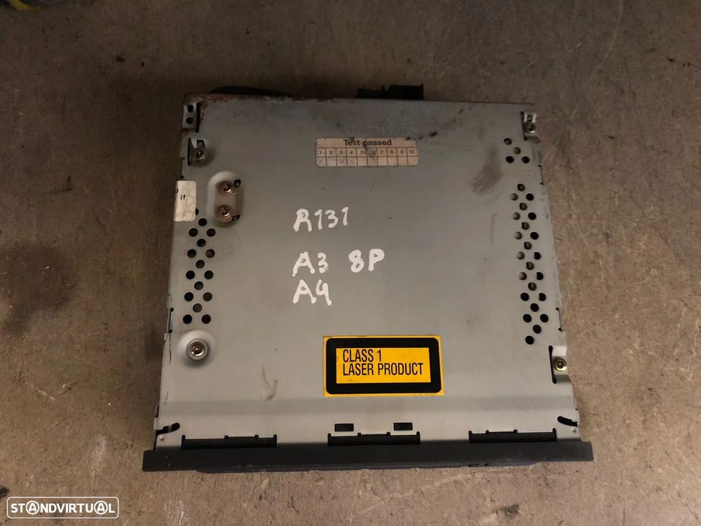 AUDI A3 8P A4 B6 LEITOR CDS RADIO - R131 - 3