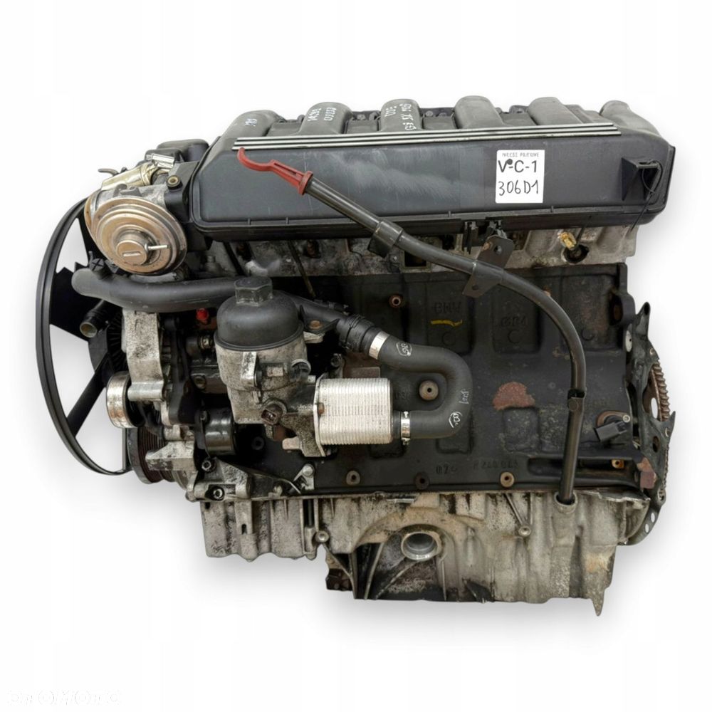 SILNIK M57D30 306D1 BMW X5 E53 3.0 D DIESEL 184KM kompletny 189 327km - 6
