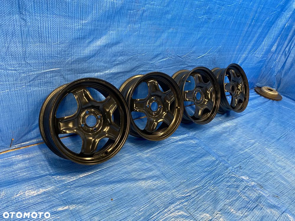 KOŁA KOŁO FELGA STALOWE STRUKTURALNA 6Jx16" 4X100; 60,1mm ET37 RENAULT DACIA ORYGINAŁ - 1