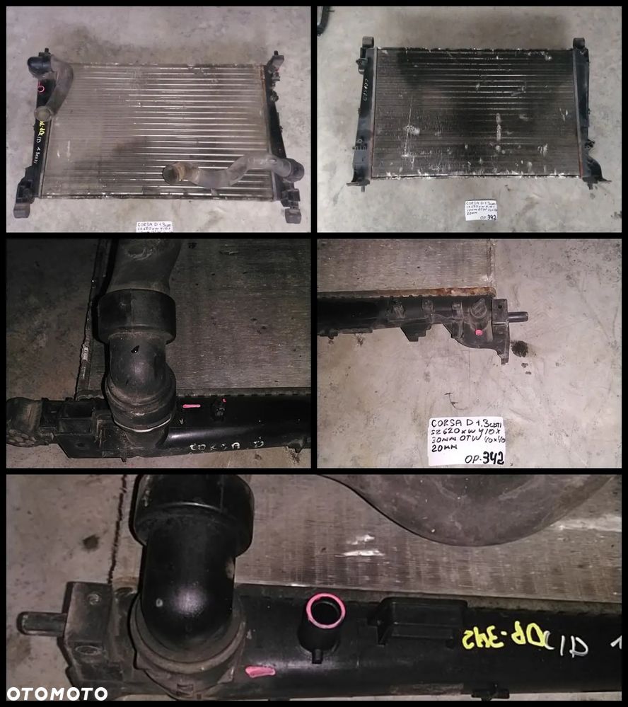 OPEL DAEWOO SAAB CHŁODNICA WODY AUKCJA NR1 - 27