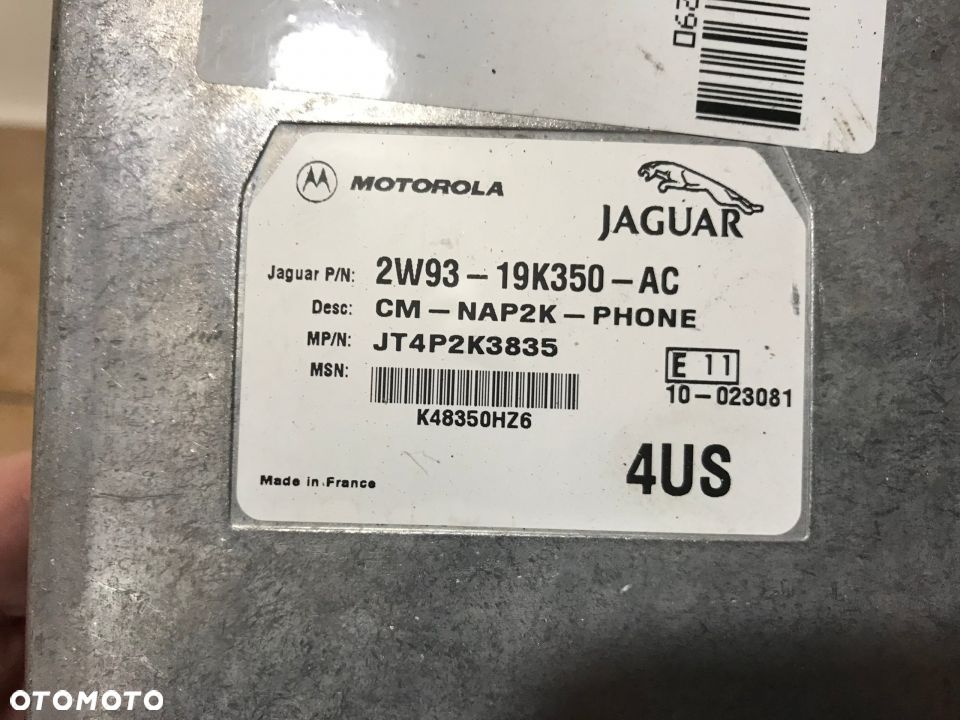 JAGUAR X TYPE MODUŁ TELEFONU 1X43-10D893-AH - 2