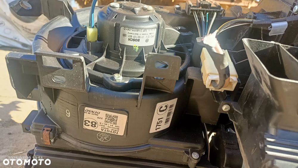 Kompletna obudowa nagrzewnicy toyota Avensis t25 II lift - 6