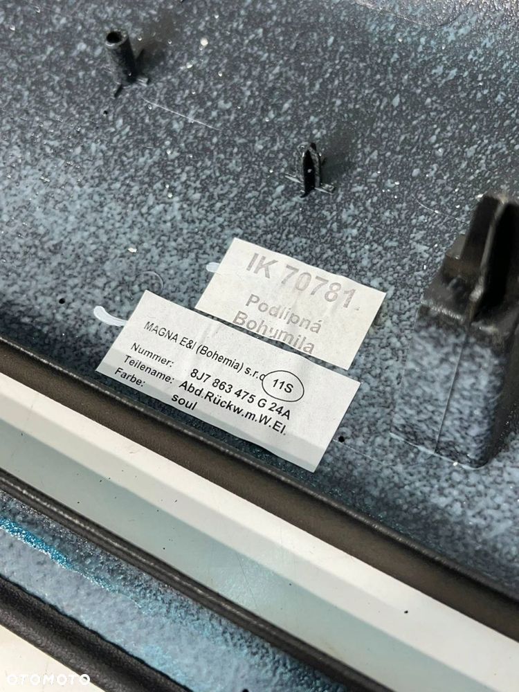 8J7 863 475 Inne części wnętrza samochodu Audi TT TTS Mk2 2014 - 5