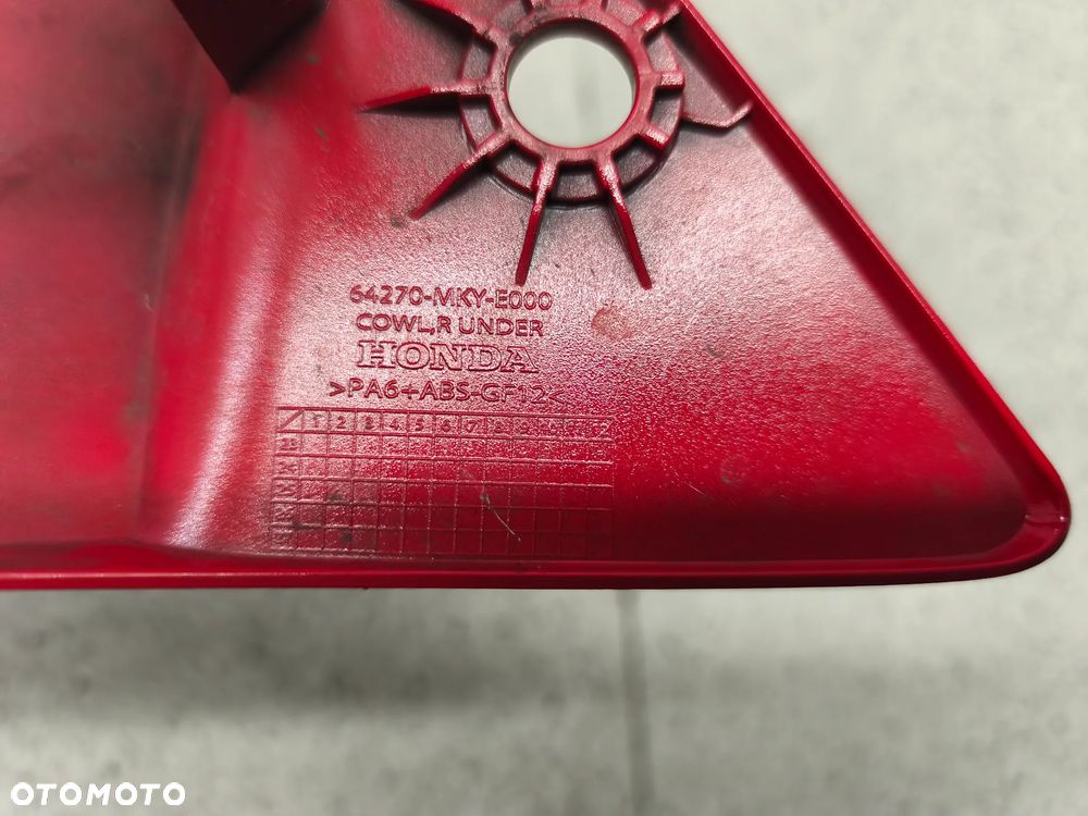 Owiewka, osłona prawa, pług, bok, boczek prawy Honda CBR 650R CBR650 R CBR650R CBR 650 R - 15