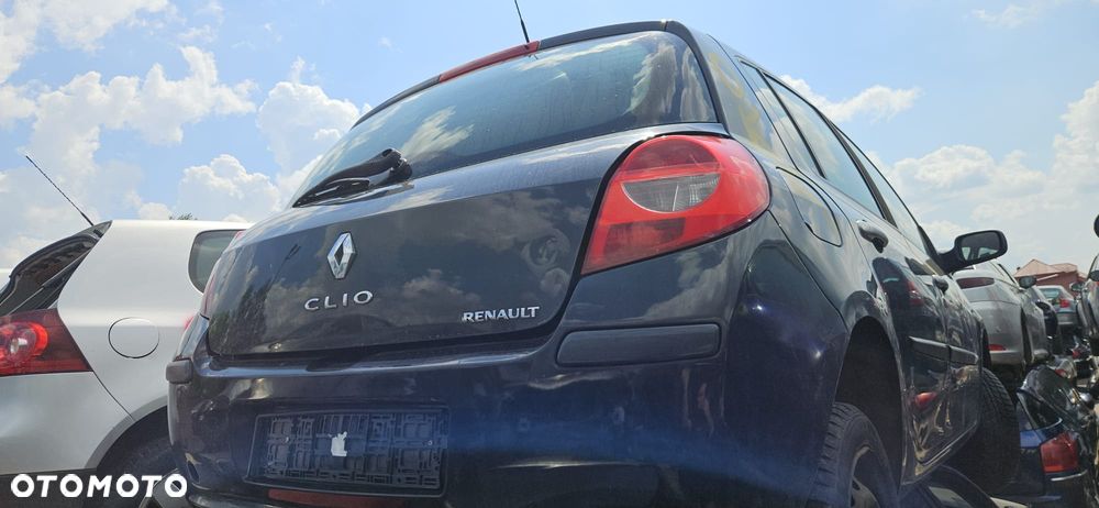 RENAULT CLIO III 05-09 1.6 K4M 804 - ZDERZAK TYL TYLNI NV676 - 1