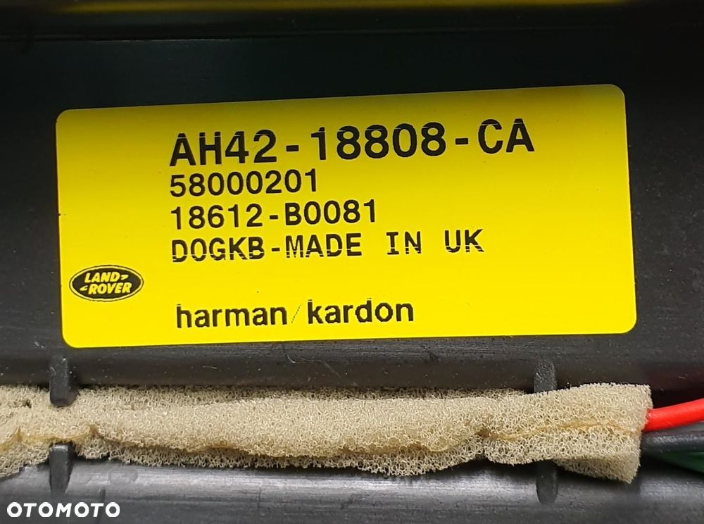 GŁOŚNIK SUBWOOFER RANGE ROVER III L322 AH42-18808-CA - 6