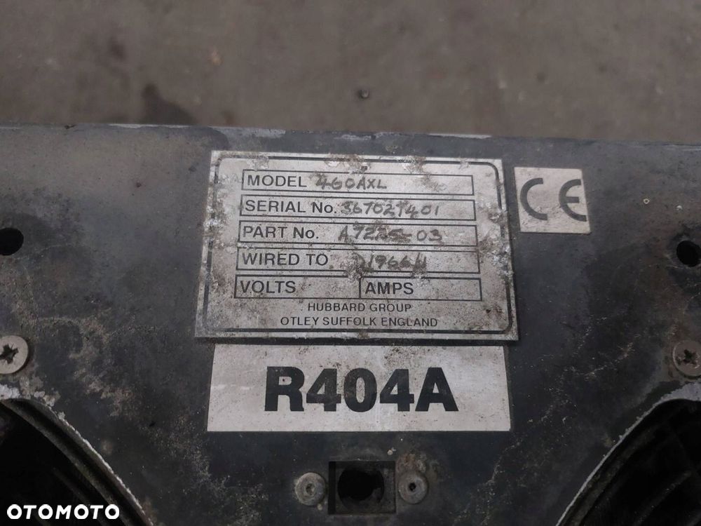 AGREGAT CHŁODNICZY HUBBARD 460 MERCEDES-BENZ SPRINTER 312 D - 4