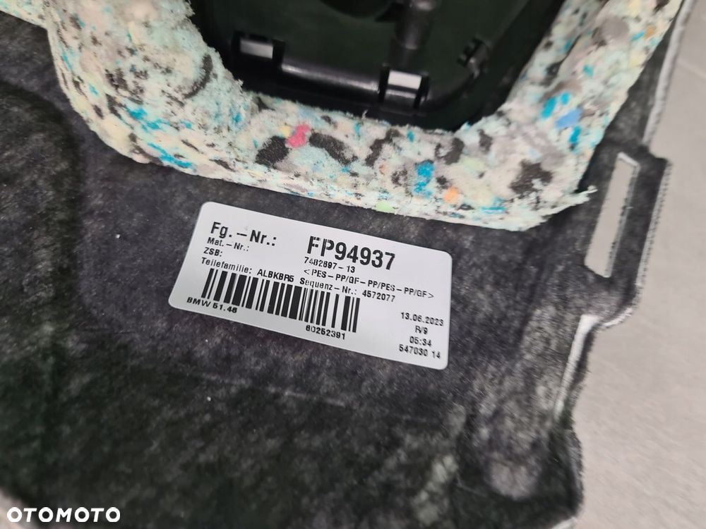 BMW 3 G20 PÓŁKA BAGAŻNIKA HARMAN KARDON 7482697 - 6