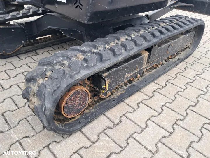 Sany sy26u miniexcavator cu doua cupe si lama tip buldozer - 11