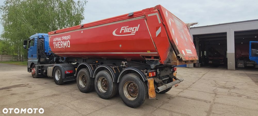 Fliegl DHKS 390 TERMOMULDA, TERMOS ,ASFALT, Brutto! - 3