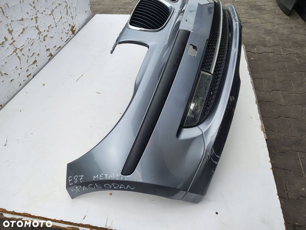 ZDERZAK PRZÓD BMW SERIA 1 I E87 SPACEGRAU METALLIC - 2