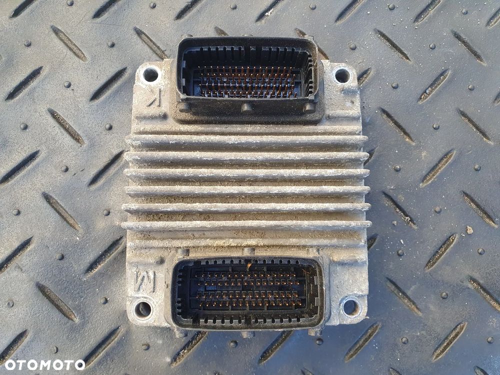 OPEL CORSA C MERIVA A 1.7 DTI 75 KM KOMPUTER STEROWNIK SILNIKA 12227249 - 1