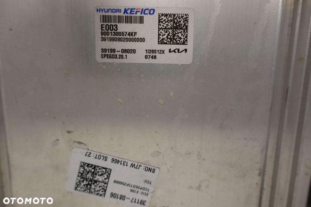 ZESTAW STARTOWY KOMPUTER MODUŁ LICZNIK KIA CEED III 3 LIFT 1.5 T-GDI 160KM 39199-08020 39198-08003 94033-J7540 - 4
