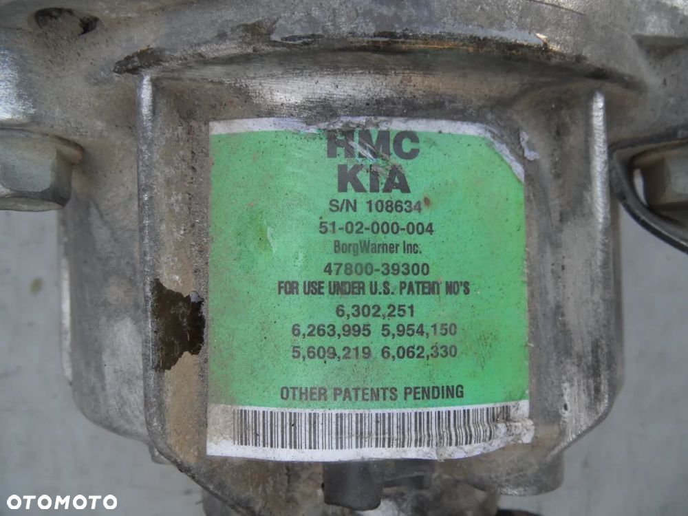 MOST TYŁ TYLNY DYFER HYUNDAI TUCSON I 3.818 - 4