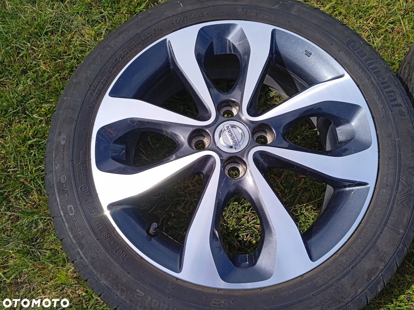 felgi aluminiowe 4x100 Nissan Micra opony lato 185/55 R16 mm - 5