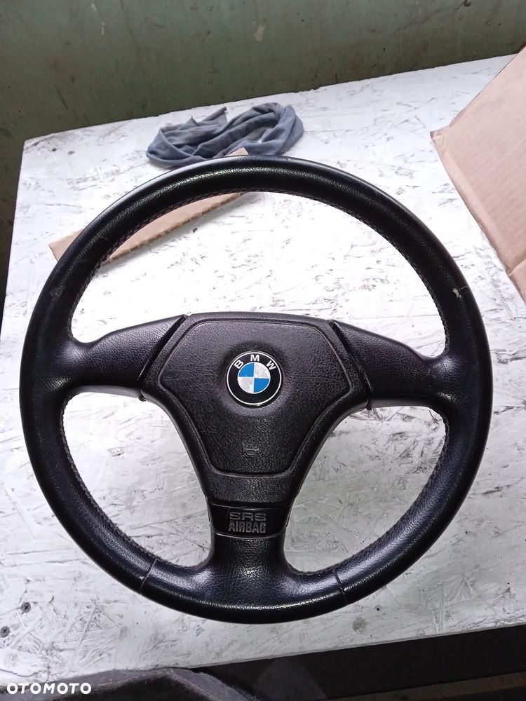 KIEROWNICA TRÓJRAMIENNA Z PODUSZKĄ BMW 3 E46 KOMPLETNA - 1