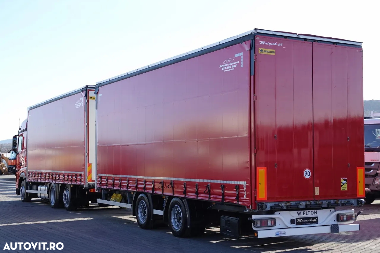 Mercedes-Benz ACTROS 2548 / SET TANDEM 120 M3 / TRANSPORTER / AER CONDITIONAT PARCARE / SPATIU MARE / DUPA CONTRACTUL DE SERVICII GOLDEN - 2