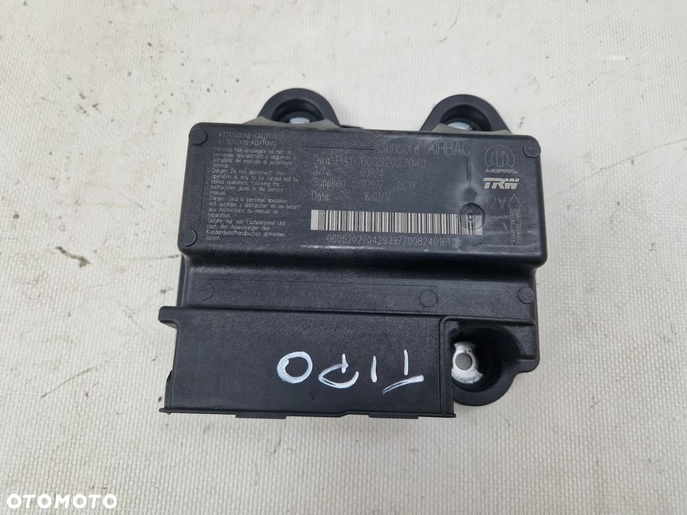 Sensor Centralka moduł air bag poduszek powietrznych Fiat Tipo II 52027042 - 1
