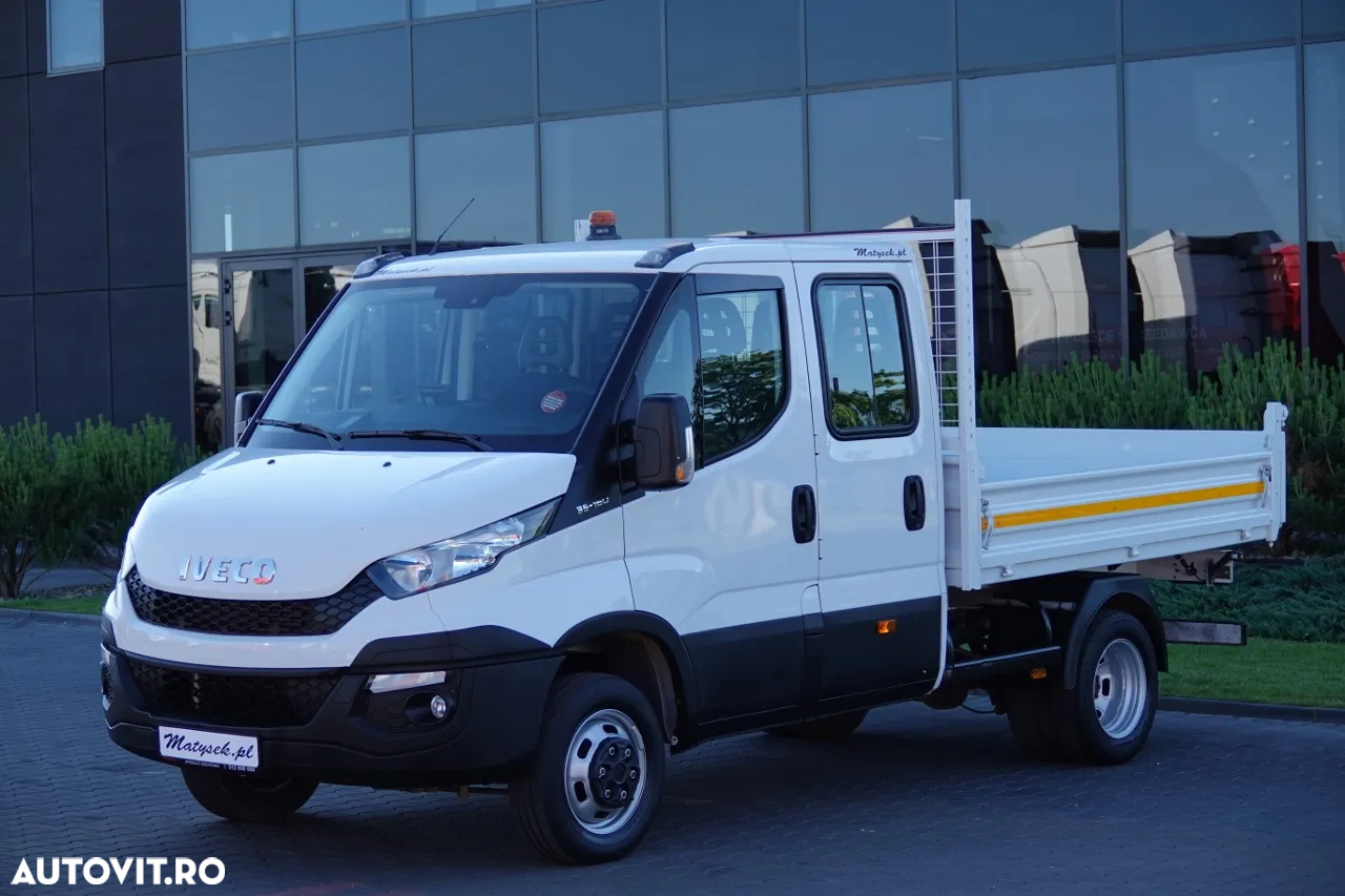 Iveco DAILY 35C16D / 2.3 D / CAMION CU TRACȚIE MIXĂ / BASCULATOR – 2.6 M / CAMION DUBLU / IMPORTAT / CONTRACT DE SERVICE POST-SERVICE - 8