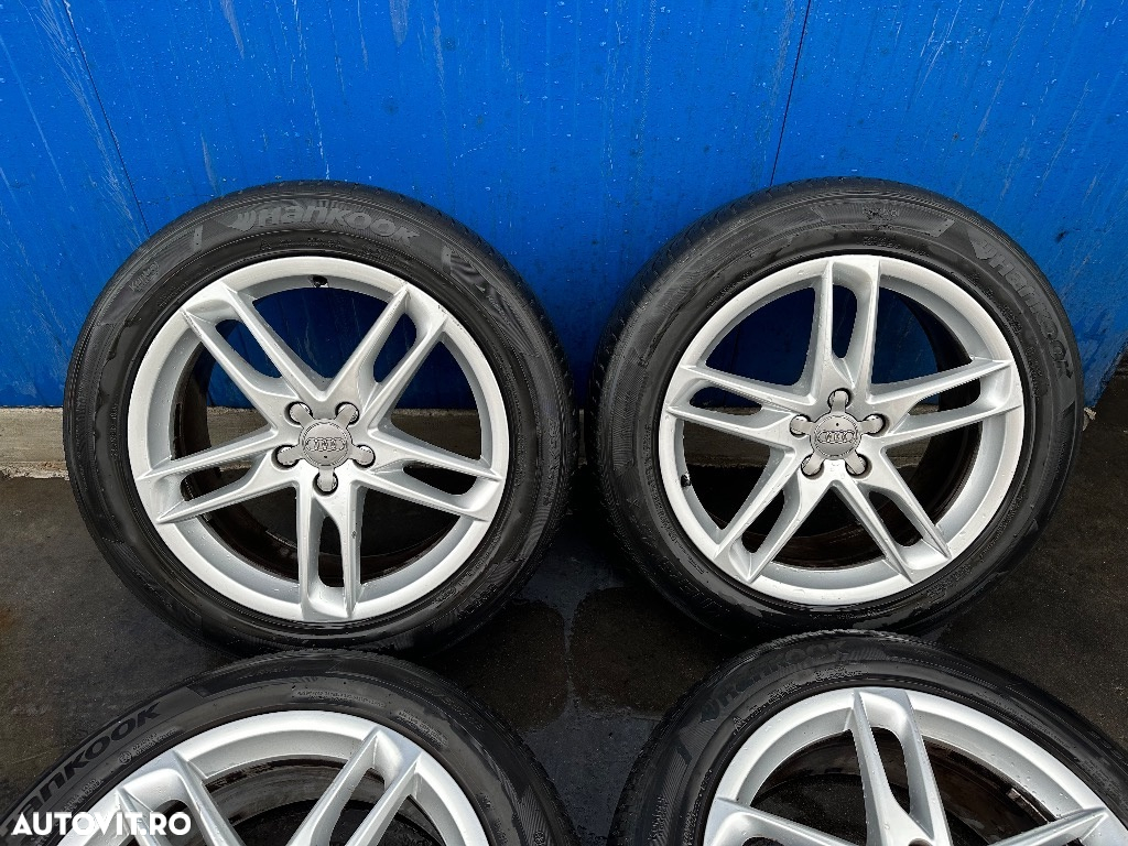 Jante roti anvelope AUDI Q5 facelift 235/55 R19 ALL SEASON vara+iarna 2008 2009 2010 2011 2012 8R0601025BN - 3