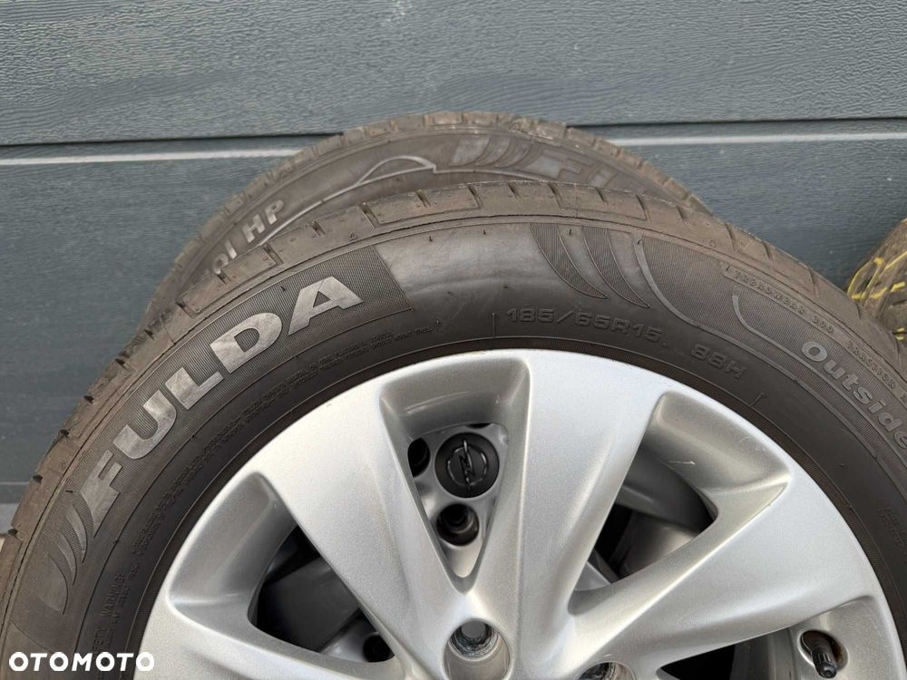 4x Koła 4x100 OPEL CORSA MERIVA B 15" 185/65R15 FULDA  Cena za 4szt - 4