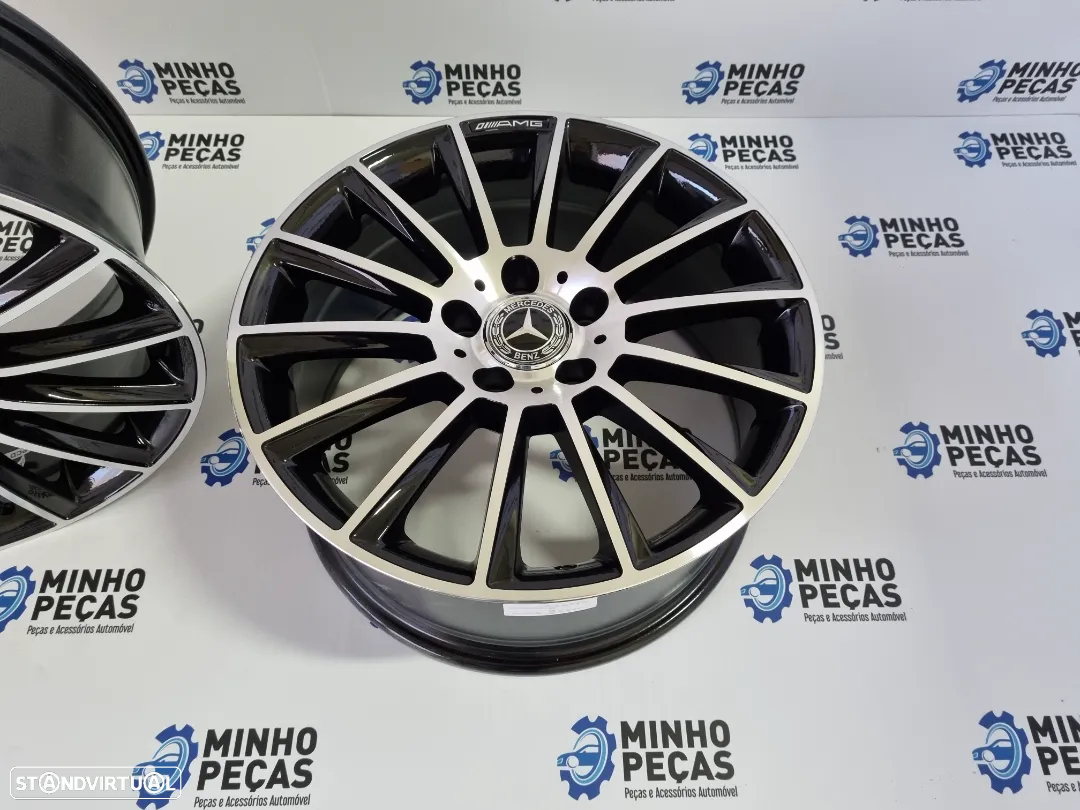 Jantes Mercedes (C63) AMG Turbine em 19 - 6