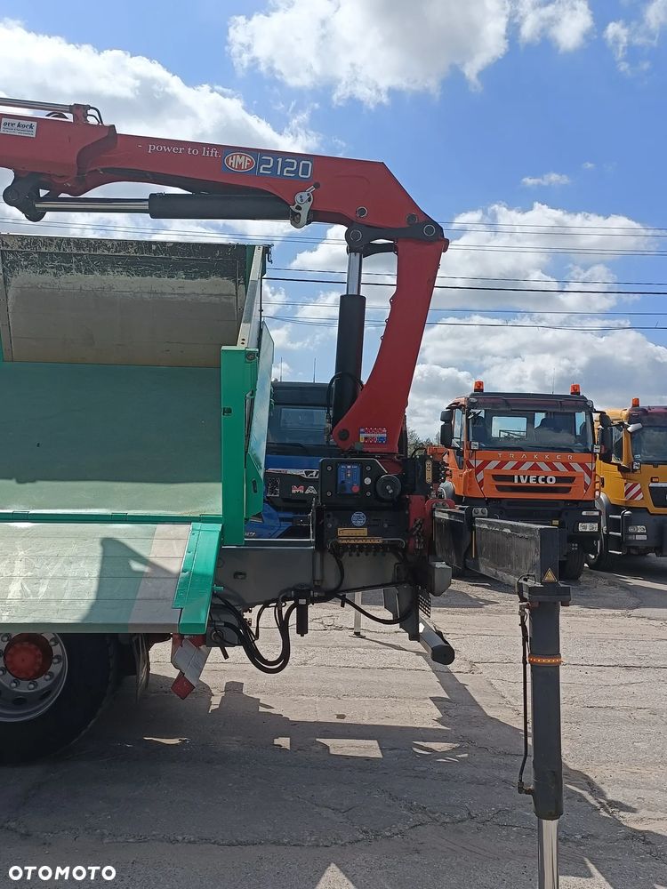 Volvo FMX 460 8x4 HMF 2120 Kiper Bordmatik - 23