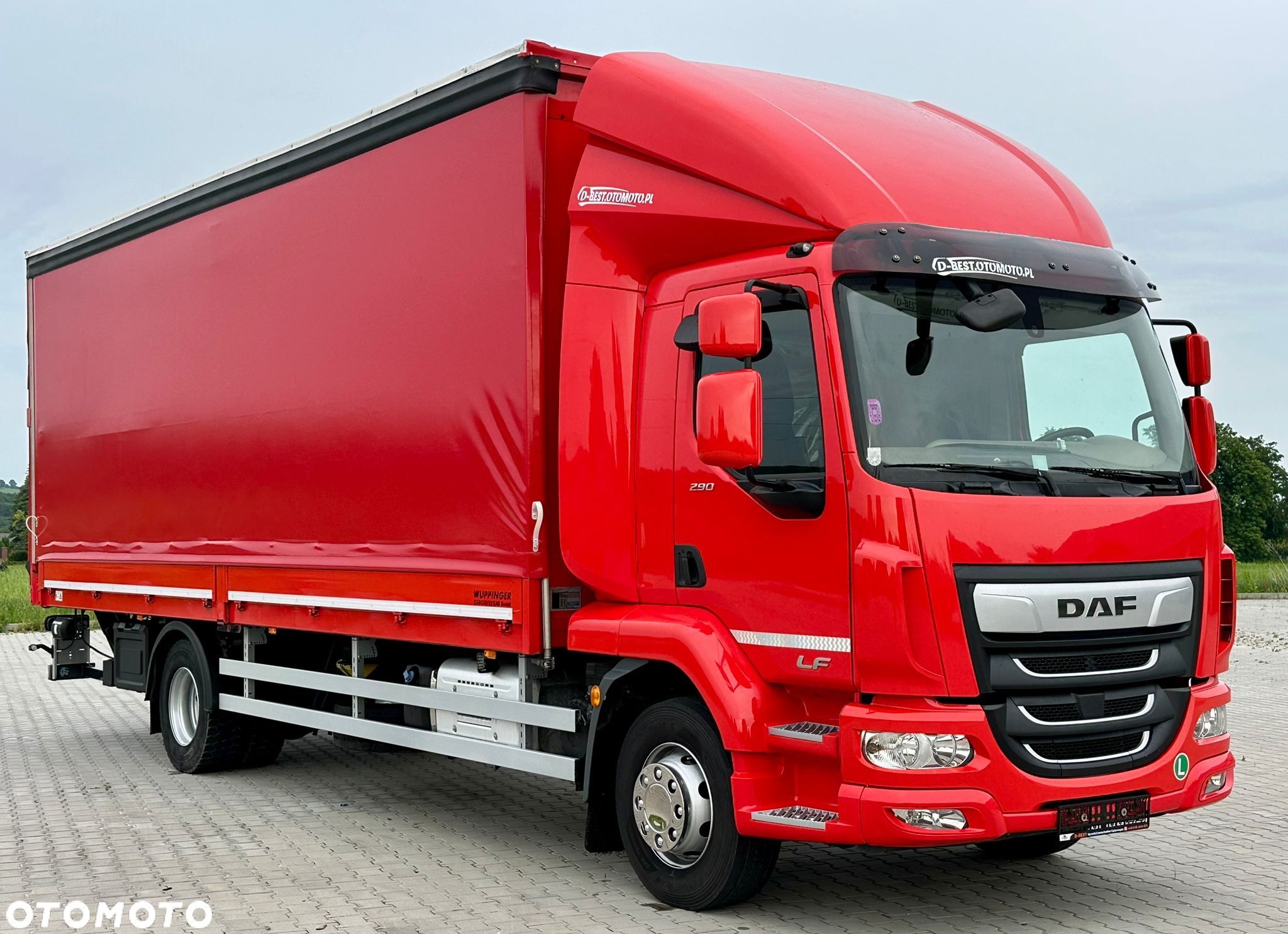 DAF LF 290 / BURTO - FIRANKA / 18 PALET / WINDA / 16 T DMC / SYPIALKA / 2020 ROK / SPROWADZONY - 1