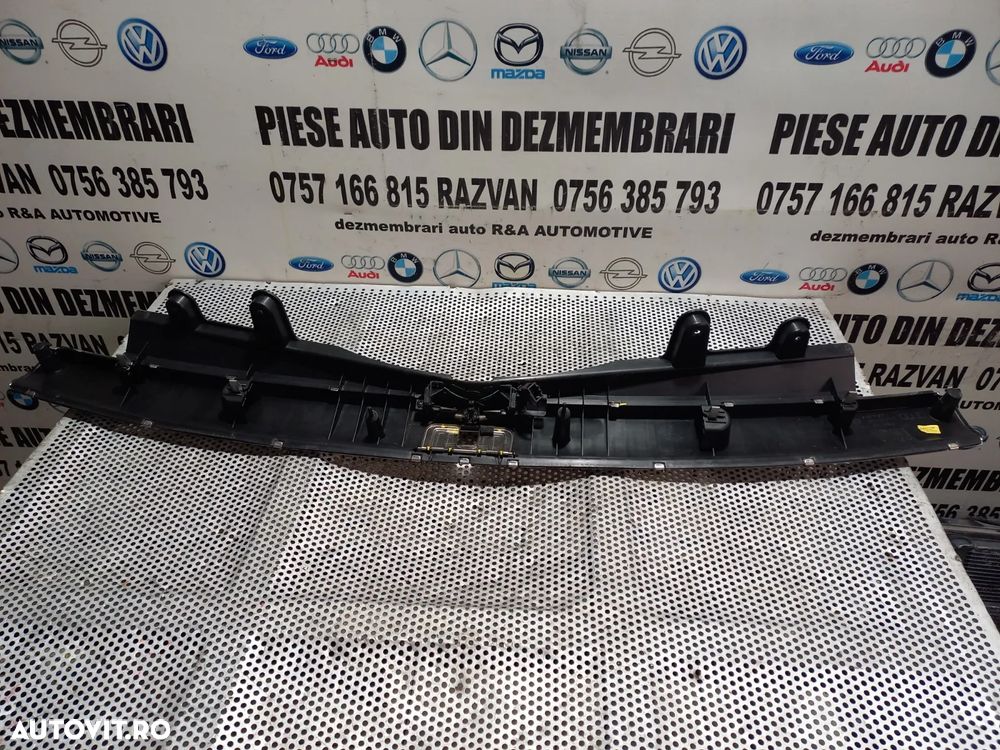 Ornament Crom Fusta / Bara Spate Audi Q7 4L 2006-2007-2008-2009-2010-2011-2012-2013-2014-2015-2016 - 7