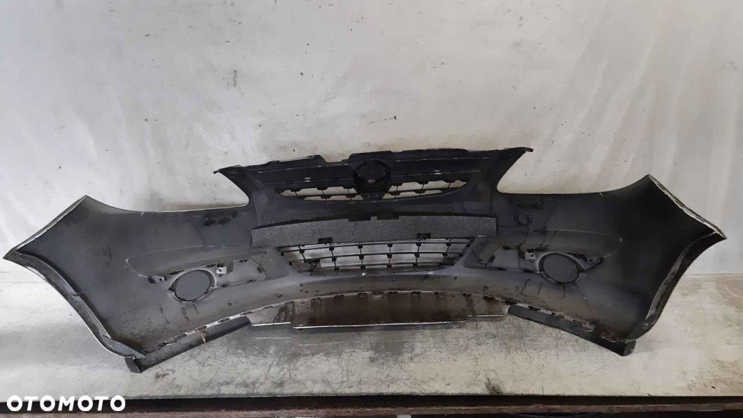 ^ ZDERZAK PRZÓD PRZEDNI DO OPEL CORSA D Z157 SREBRNY DO MALOWANIA !!! - 5