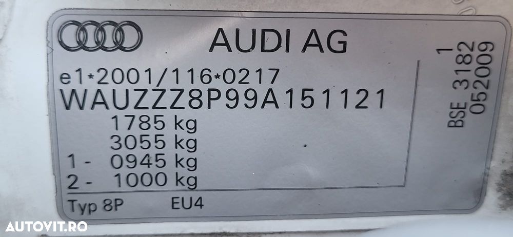 Audi A3 1.9 TDI ack Ambiente - 40