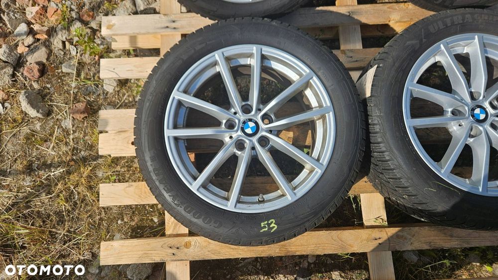 felgi bmw g20 7.5x17" et30 opony zima goodyear 225/50 r17 2022 7mm - 2