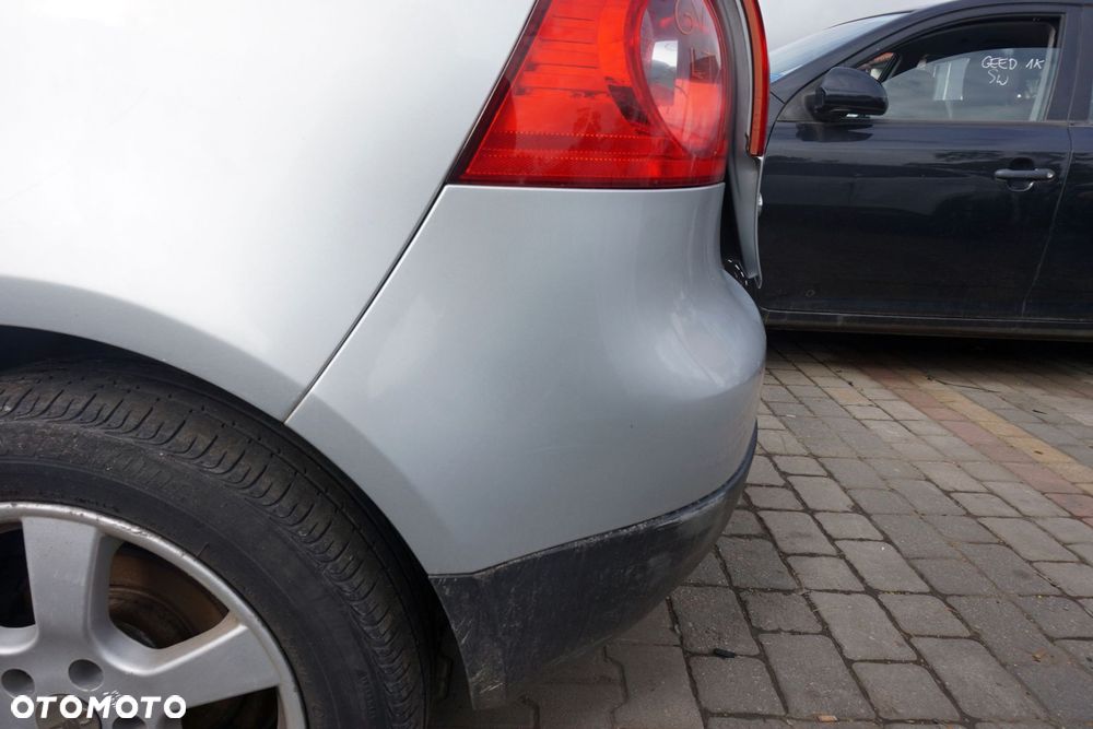 ZDERZAK TYLNY GOLF V 5D HB LA7W  SREBRNY VOLKSWAGEN 2003-2009 - 3