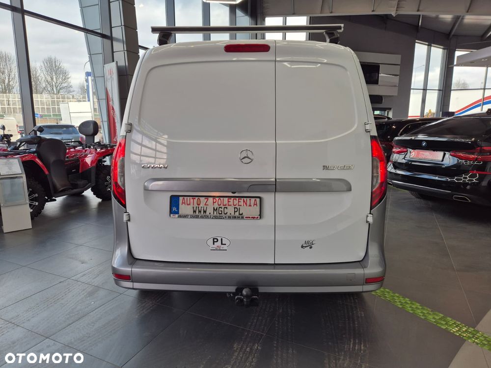 Mercedes-Benz Citan 110 CDi / AVANTGARDE / UNIKATOWY / 1 WŁ. / BEZWYPADKOWY / NISKI PRZEBIEG / AUTOMAT / KAMERA COFANIA / APPLE CARPLAY + ANDROID AUTO / HAK / RELINGI DACHOWE / EURO 6 - 9