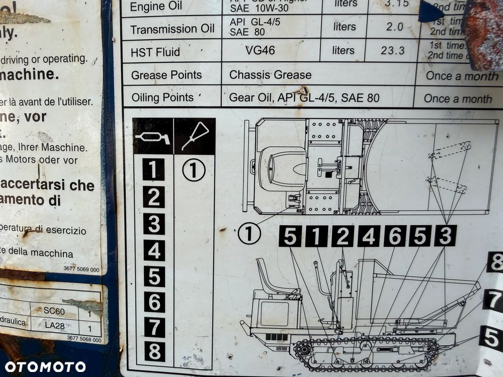 Kubota Canycon S100. Wozidło Gąsienicowe. Japońska Wywrotka w Pełni Hydrauliczna. Samo-załadowcza łyżka. Kiper Obrotowy! Silnik Kubota 3cylindry. Potężna moc. Szybka wolna jazda! Tylko 351 MTG. 2015rok prod. Ani deka luzów czy wycieków! Maszyna Sprowadzona z Norwegii z urzędu komunalnego. Używana raz do roku. Wielka Okazja! - 25