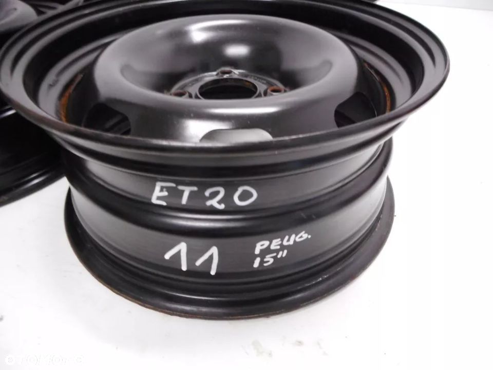 FELGI 15 CITROEN PEUGEOT CROSSLAND X NOWE ORYGINA - 7