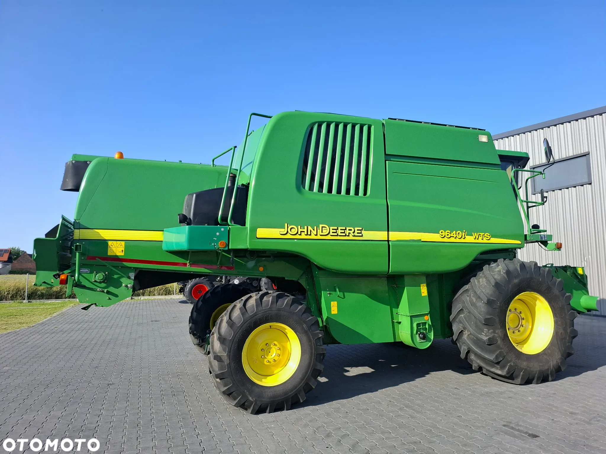 John Deere WTS 9640i 2005 Rok, heder 6,1m, Stol do rzepaku, Nie Malowany, Stan Bardzo Dobry - 4