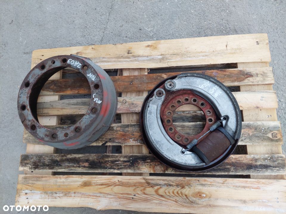 BĘBEN HAMULCOWY, HAMULEC, SZCZĘKI, CYLINDEREK ATLAS KOPARKA LEWA [NAP 2403] - 6