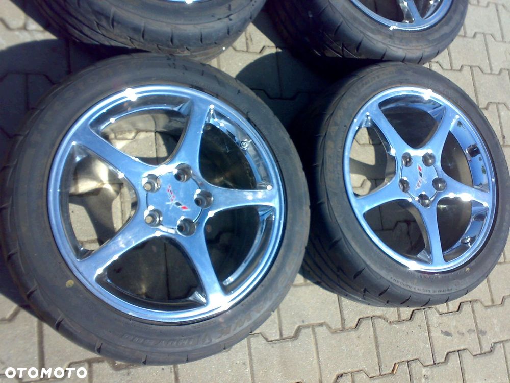 corvette c5 - koła felgi opony 17'' 18'' orginał 5x120 idealne - 4