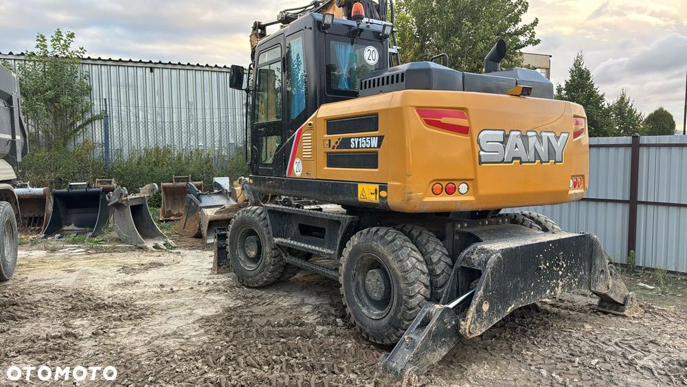 Sany SY155W Kołowa 3 Łyżki - 4