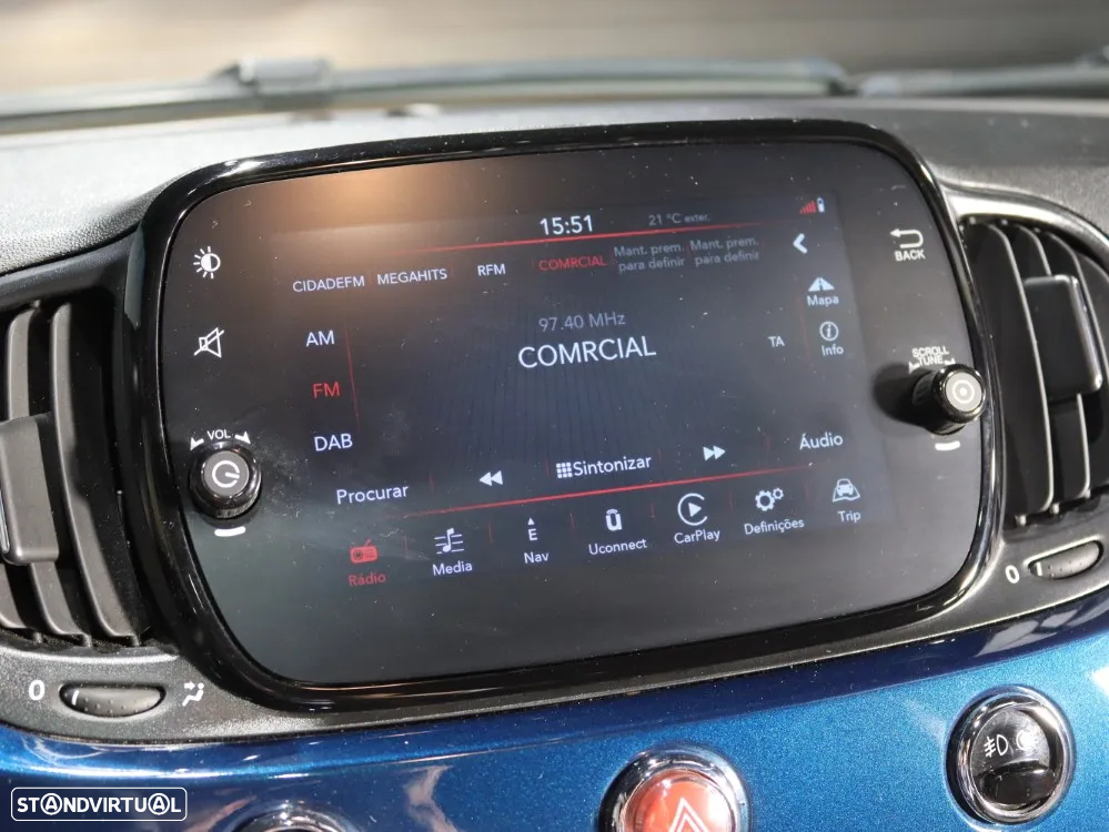 Fiat 500C 1.0 Hybrid Lounge - 22