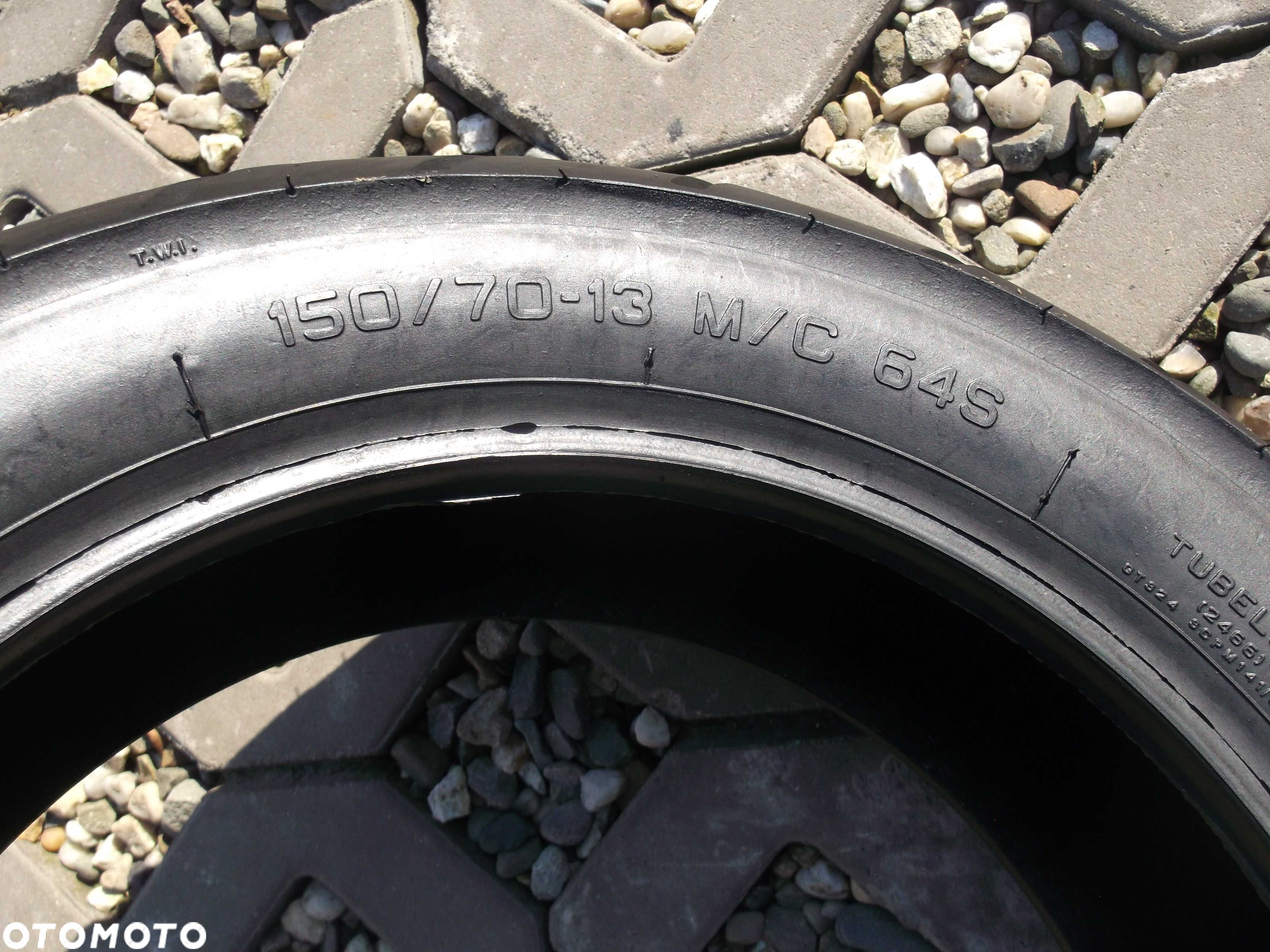 opona 150/70-13 64S Pirelli Gts24 dot2808 skuter Nowa - 5