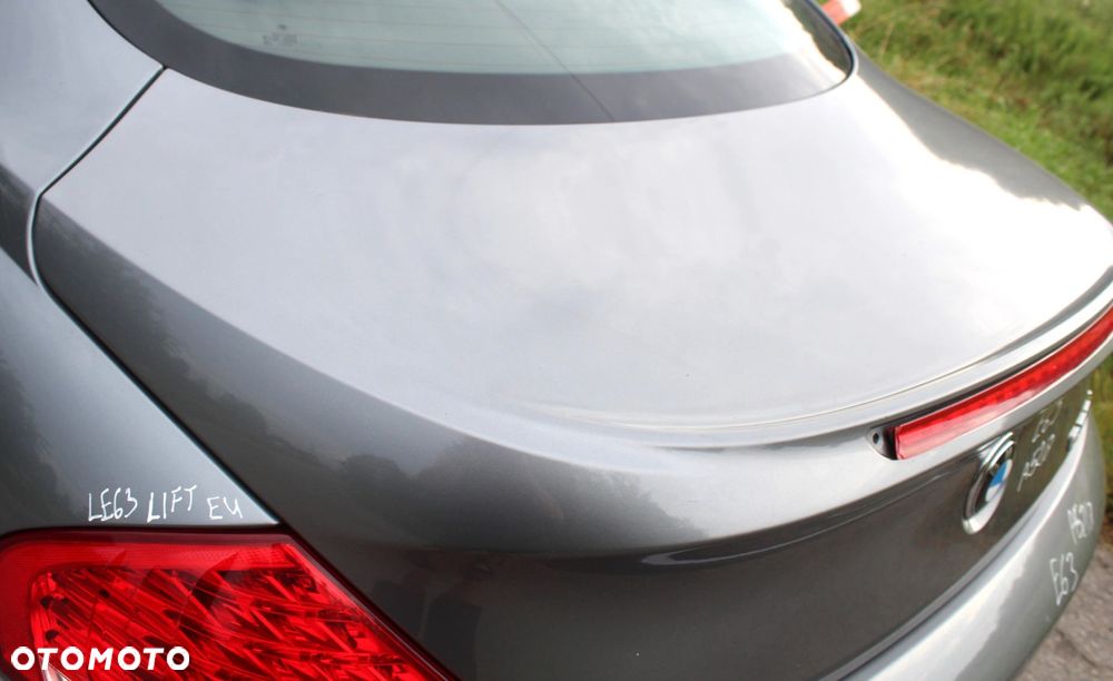 KLAPA BAGAŻNIKA TYŁ BMW E63 LIFT A52 SPACEGRAU - 5
