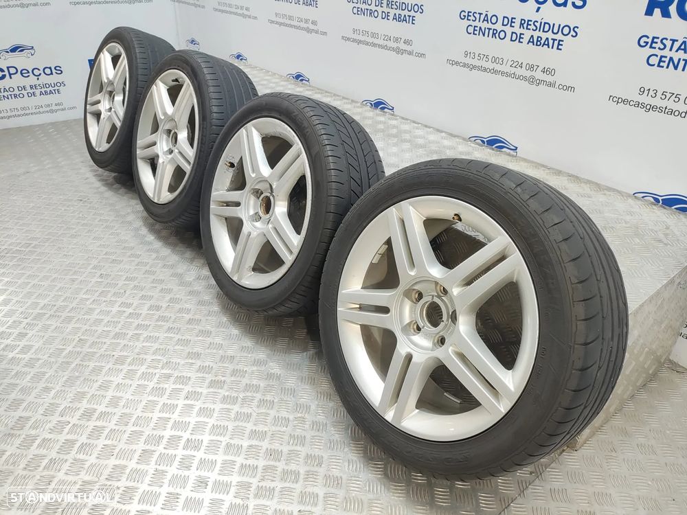 Conjunto Jantes 17 Originais Audi A4 B6 B7 7,5J ET45 5x112 - 6