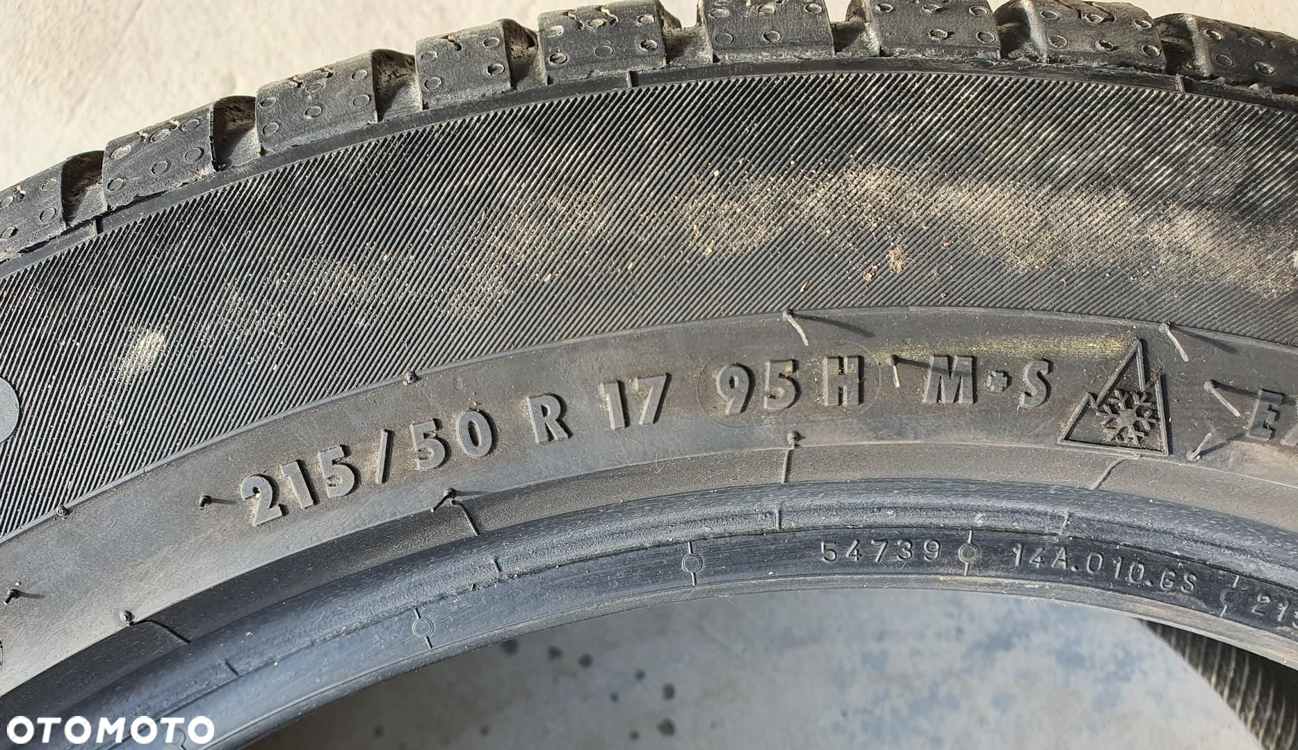 OPONA CONTINENTAL CONTI WINTER CONTACT TS830P 215/50/R17 5MM 1SZT - 3